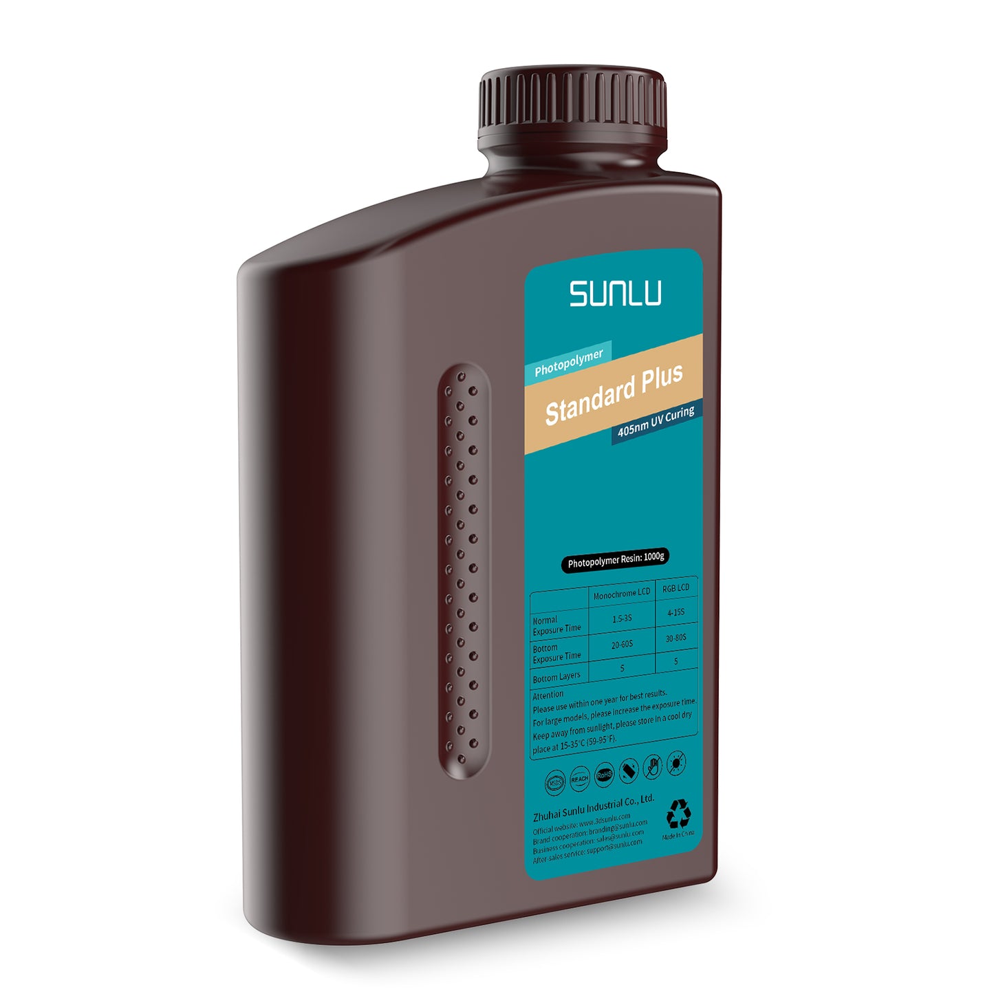 Resina Standard SUNLU 1kg Impresión 3D