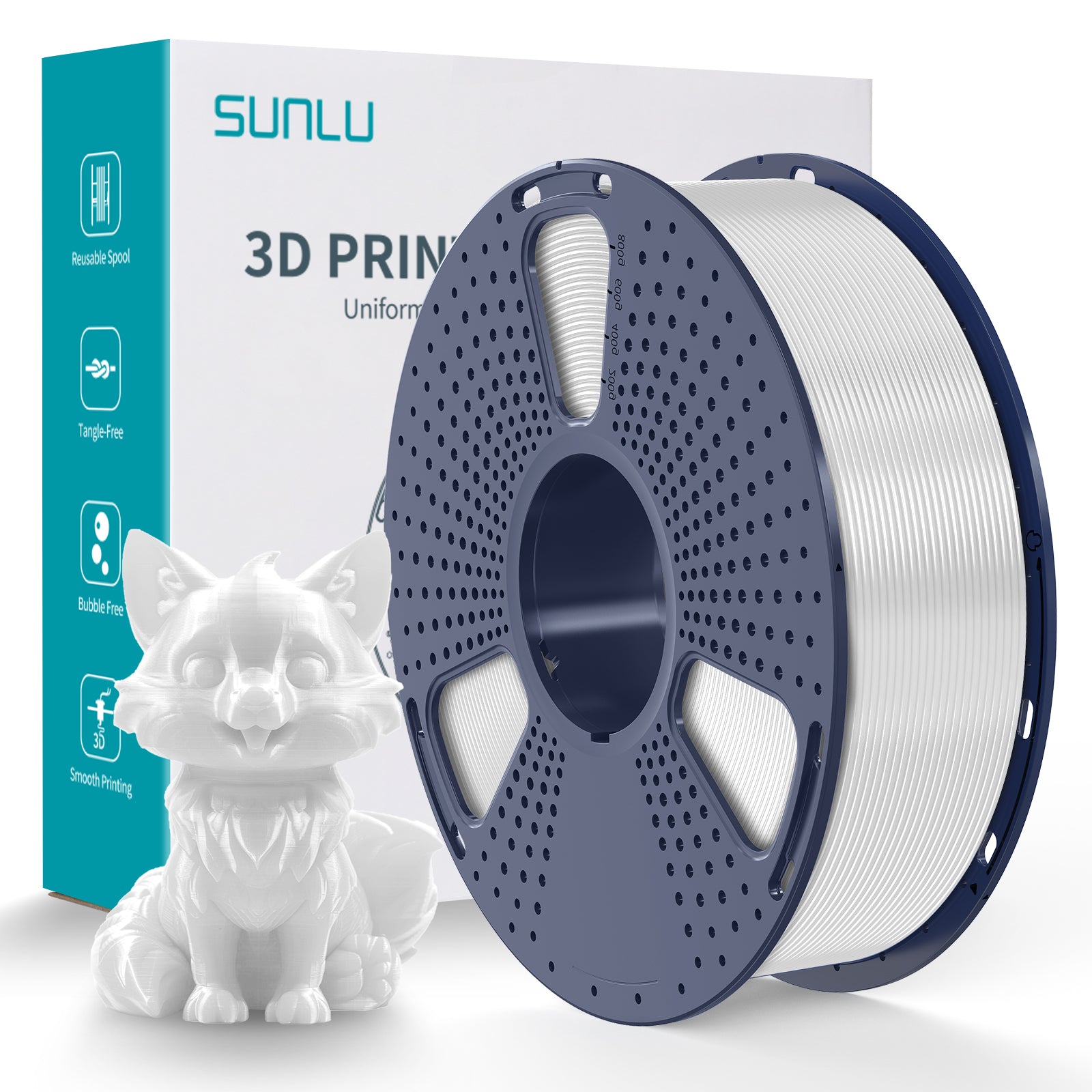 Filamento Sunlu PETG 1kg 1.75mm