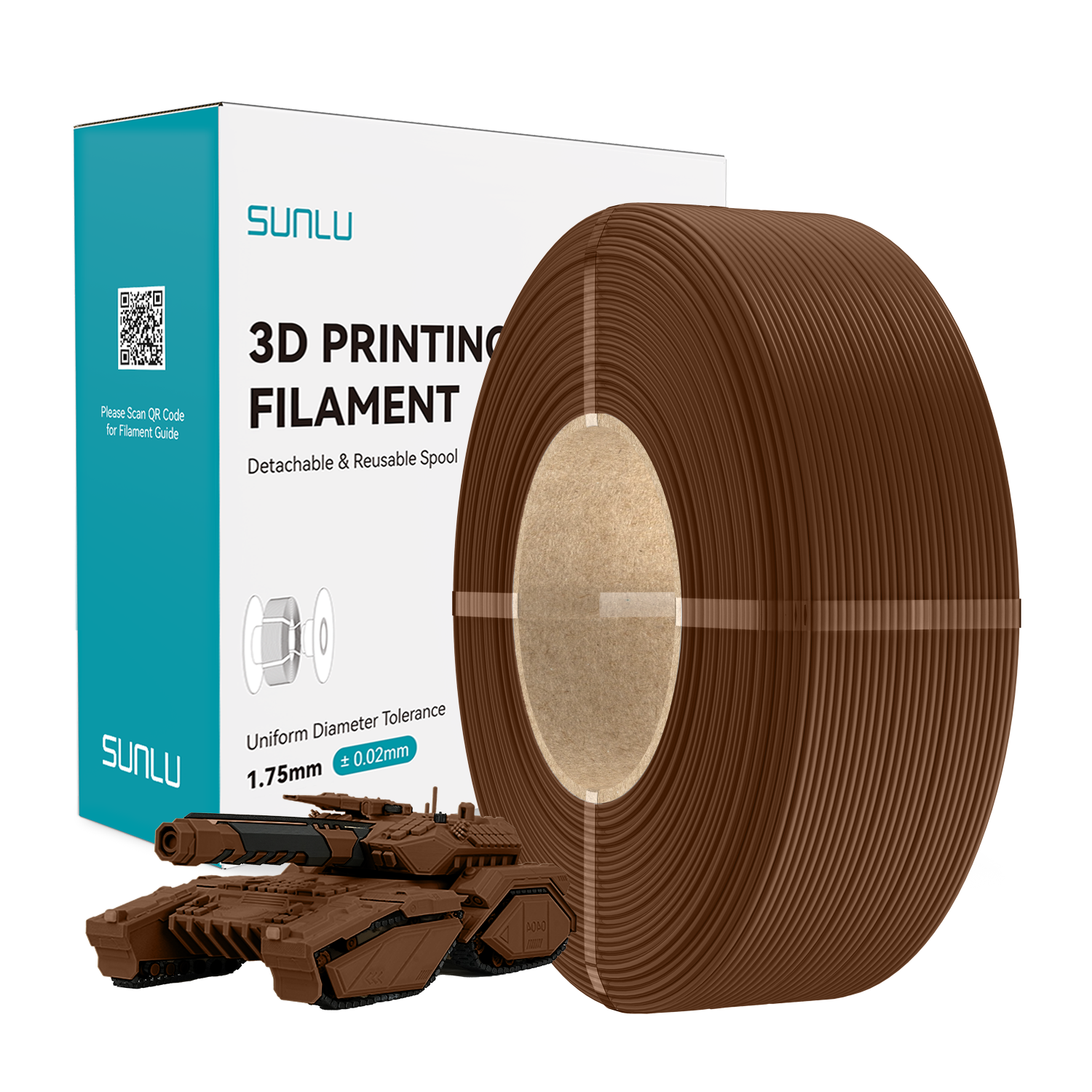 Filamento Sunlu PLA 1kg 1.75mm