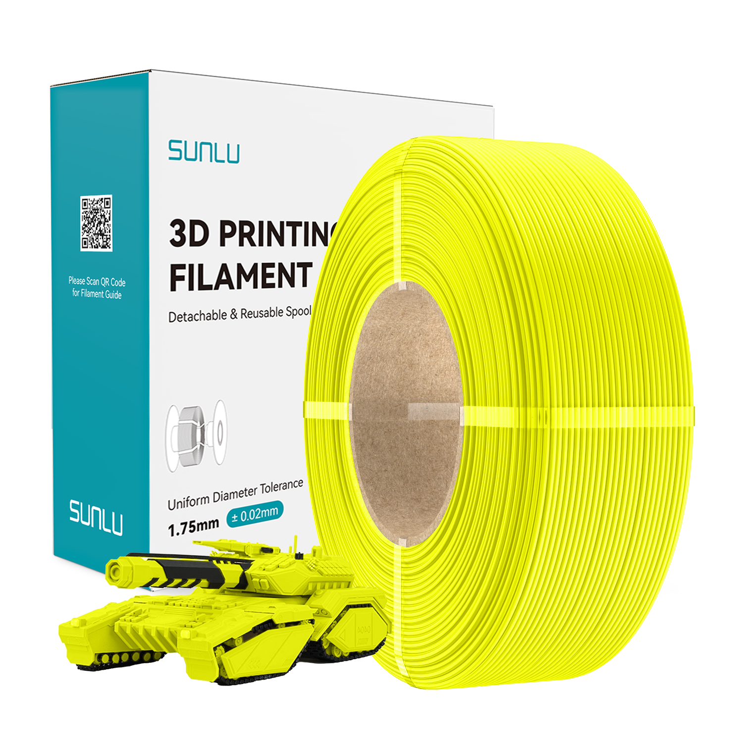 Filamento Sunlu PLA 1kg 1.75mm