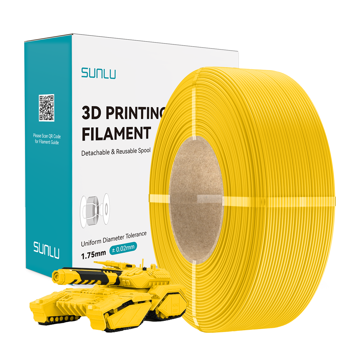 Filamento Sunlu PLA 1kg 1.75mm