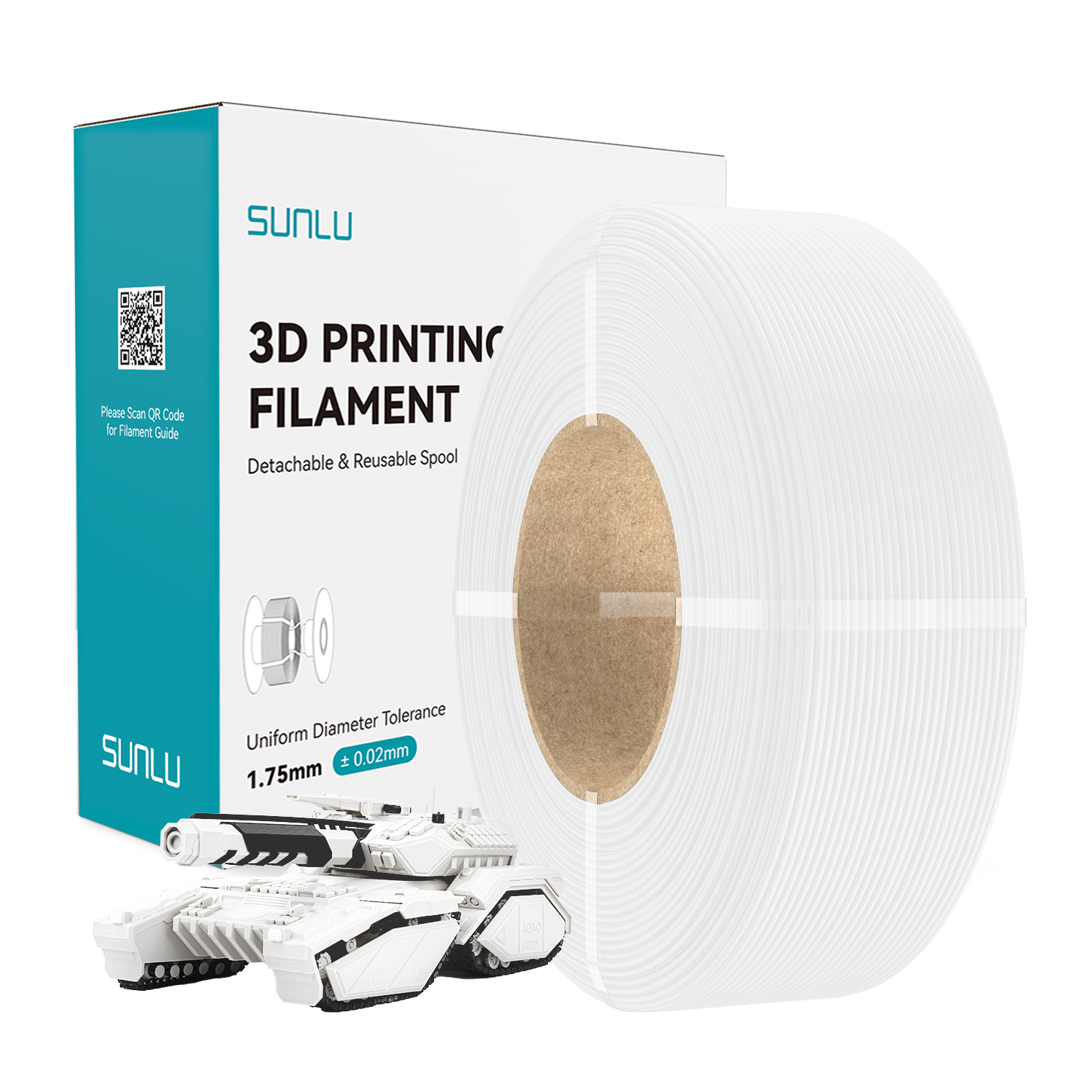 Filamento Sunlu PLA 1kg 1.75mm